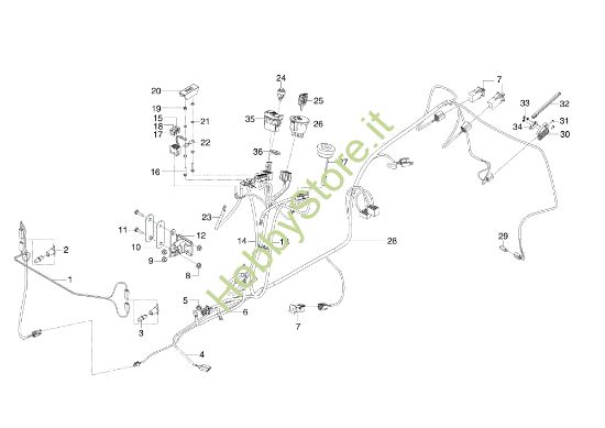 Picture of Impianto elettrico OM 95/16 H Trattorino
