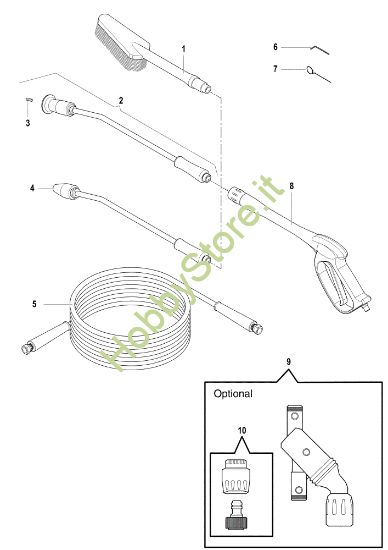 Picture of Accessori PW 190 C Idropulitrice