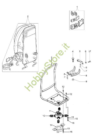 Picture of Telaio OM 43 BP Decespugliatore