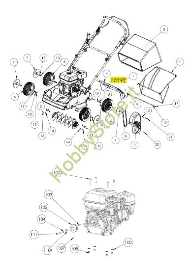 Picture of Esploso 1 SR 38 B45 Arieggiatore