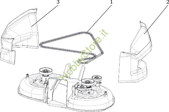 Picture of Piatto di taglio (2/2) OM 92/16KH (K1600AVD) Cat. 2015 Trattorino