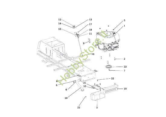 Picture of Motore OM 106/17,5 H Cat. 2015 Trattorino