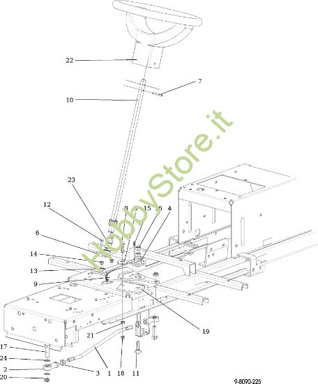 Picture of Sterzo OM 92/13H Cat. 2016 Trattorino