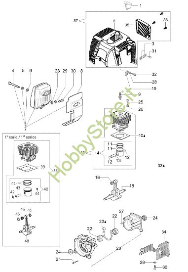 Picture of Motore 741 Decespugliatore