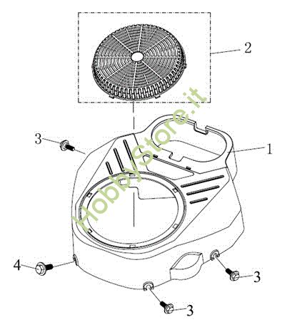 Picture of Avviamento OM 124/24 KH (K2400AVD V-Twin) Cat. 2016 Trattorino