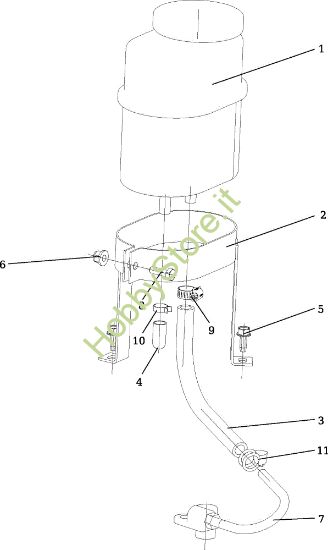 Picture of Circuito idraulico APACHE 92 EVO (K2400AVD V-Twin) Cat.2016 Trattorino