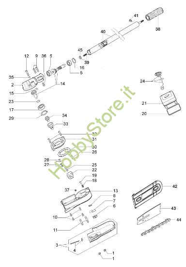 Picture of Potatore Applicazione (Potatore) BC 300 D