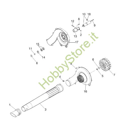 Picture of Soffiatore Applicazione (Soffiatore) BC 300 D