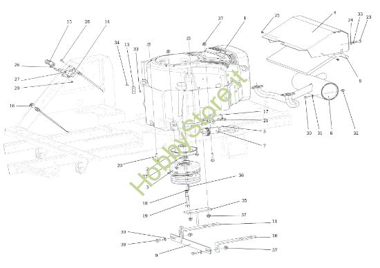 Picture of Motore CHEYENNE (B&S) Cat. 2017 Trattorino