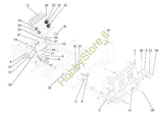 Picture of Impianto elettrico CHEYENNE (B&S) Cat. 2017 Trattorino