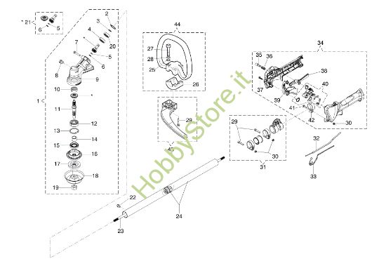 Picture of Trasmissione SPARTA 441 S Decespugliatore