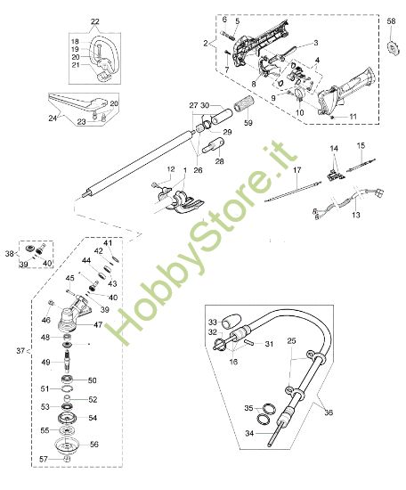 Picture of Trasmissione SPARTA 441 BP Decespugliatore