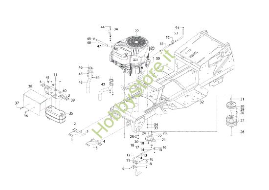 Picture of Telaio OM 105/24 K H Trattorino