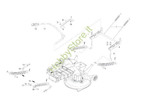 Picture of Sollevamento piatto di taglio OM 105/24 K H Trattorino
