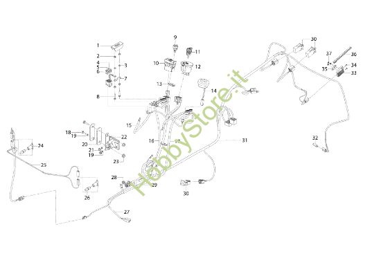 Picture of Impianto elettrico OM 105/24 K H Trattorino