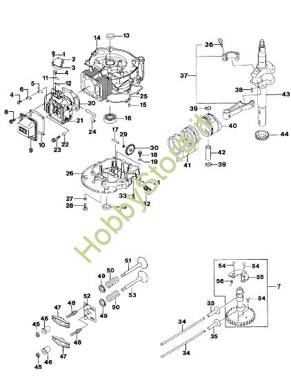 Picture of Motore LUX 53 KT Rasaerba