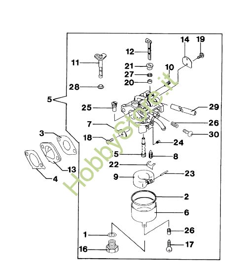 Picture of Carburatore LUX 53 KT Rasaerba