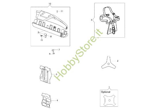 Picture of Accessori BC 241 T Decespugliatore