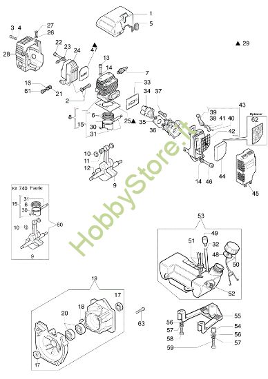 Picture of Motore 740 T Decespugliatore