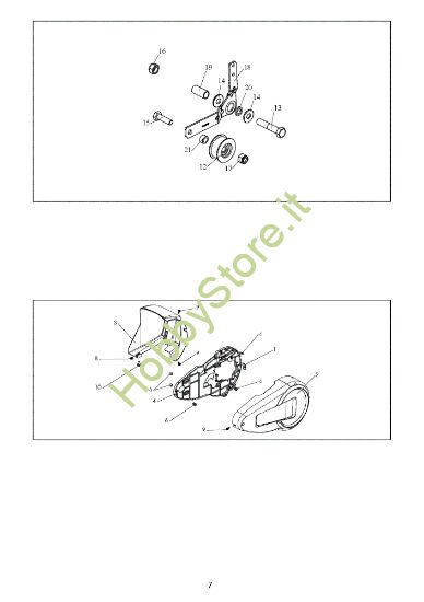 Picture of Capot MH 6 DE Version 2017 Motozappa