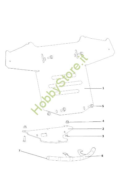 Picture of Cofano (2/3) OM 107 L/16 KH (K1600AVD) Cat. 2018 Trattorino