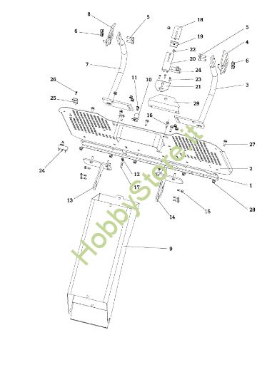 Picture of Raccoglierba OM 106/24 KH (K2400AVD V-Twin) Cat. 2018 Trattorino