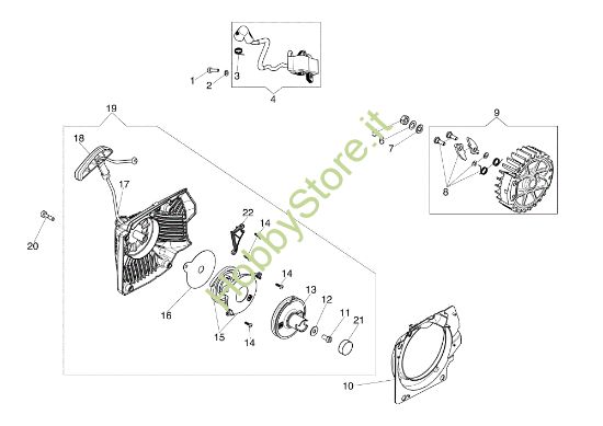 Picture of Avviamento GS 651 (EURO 5) Motosega