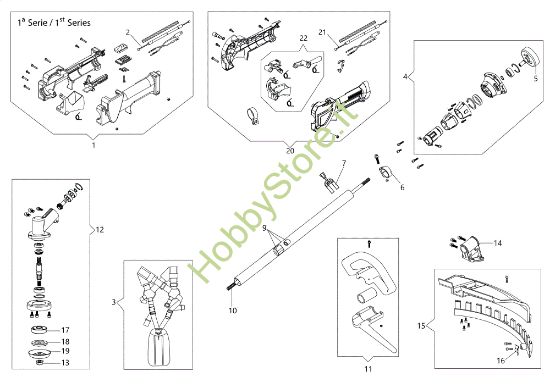 Picture of Trasmissione BCH 400 S Decespugliatore