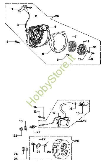 Picture of Gruppo avviamento 264 TTA Troncatore