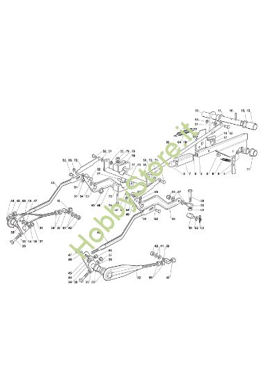 Picture of Sollevamento piatto di taglio OM 103/22 V Cat. 2019 Trattorino