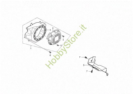 Picture of Avviamento MH 198 RKS (K800 HC - EURO5) Motozappa