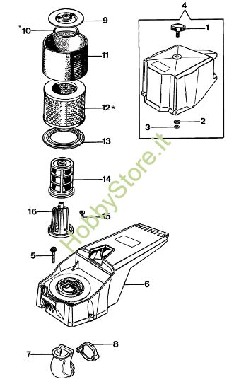 Picture of Filtro aria 999 TTA Troncatore
