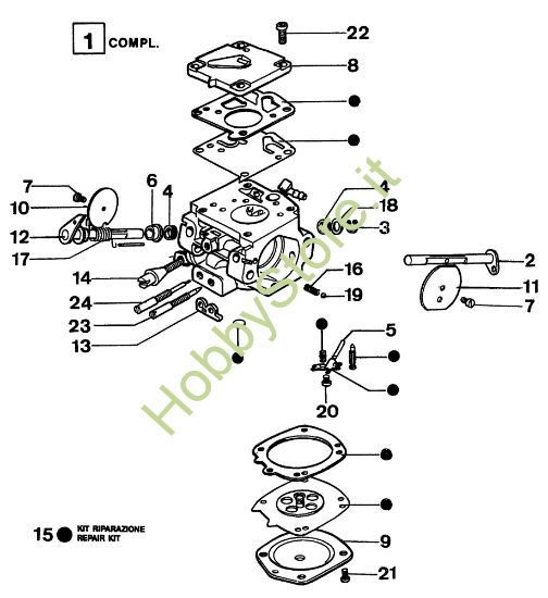 Picture of Carburatore 999 TTA Troncatore