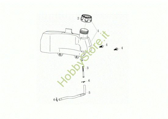 Picture of Serbatoio GV 48 PK ALLROAD PLUS 4 (K605) EURO 5 Rasaerba