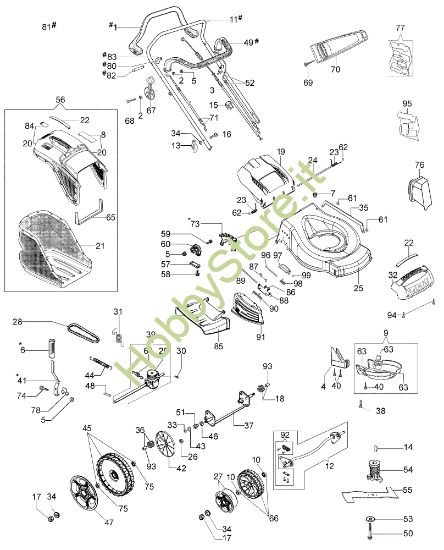 Picture of Esploso G 53 TK ALL ROAD PLUS 4 (K805) EURO 5 Rasaerba
