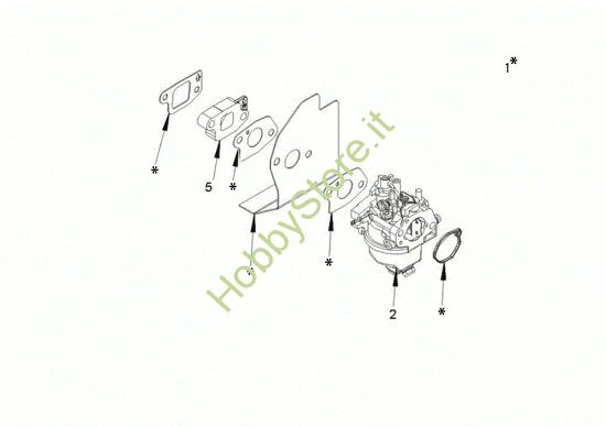 Picture of Carburatore G 53 PK COMFORT SD (K 805) EURO 5 Rasaerba