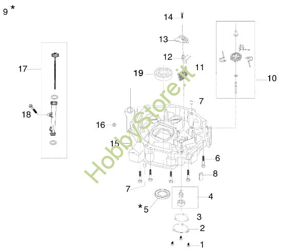 Picture of Coperchio basamento MISTRAL 72/12,5 K H (3in1) (K1250) EURO 5 Trattorino