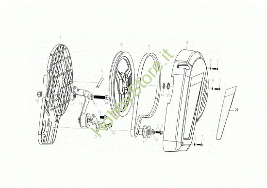 Picture of Cofano MH 155 K Motozappa