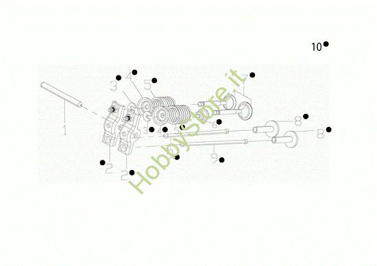 Picture of Valvola MH 155 K Motozappa