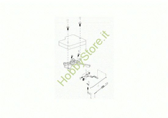 Picture of Leve di controllo MH 155 K Motozappa