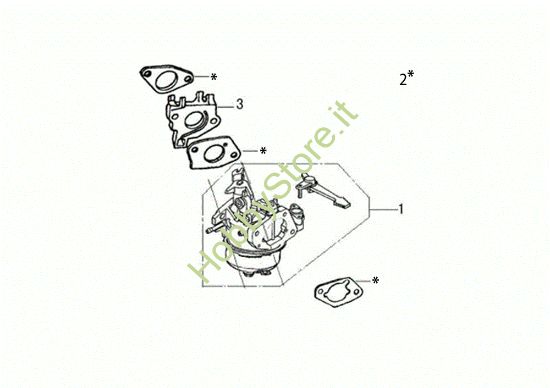 Picture of Carburatore WB 65 (K1100 H) Trinciasamenti