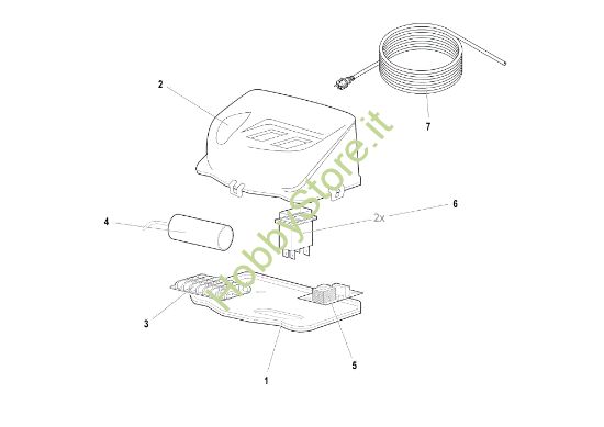 Picture of Scatola elettrica PW 250 HC Idropulitrice
