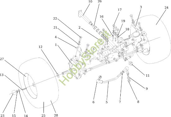 Picture of Assale anteriore APACHE 92 4x4 EVO Cat.2020 Trattorino