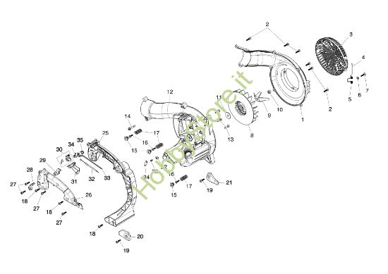 Picture of Gruppo ventola BV 250 Soffiatore