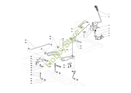 Picture of Sollevamento piatto di taglio OM 84/12,5 K M Cat. 2021 Trattorino