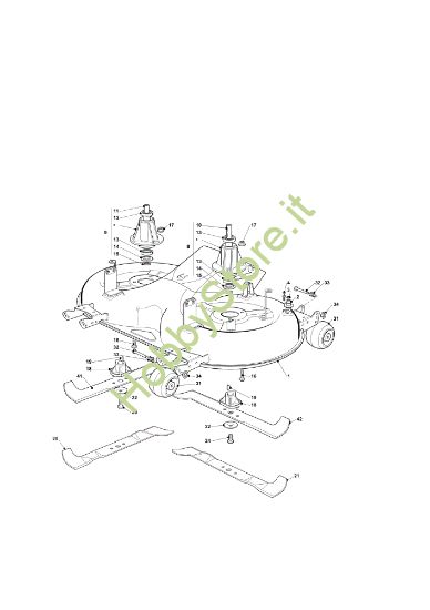 Picture of Piatto di taglio OM 123/22 V Cat. 2021 Trattorino