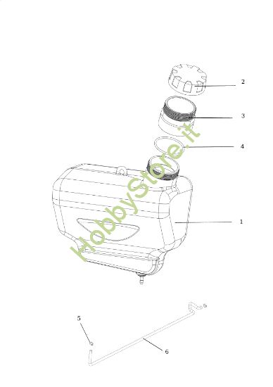 Picture of Serbatoio OM 92/16H Cat. 2021 <!>Trattorino