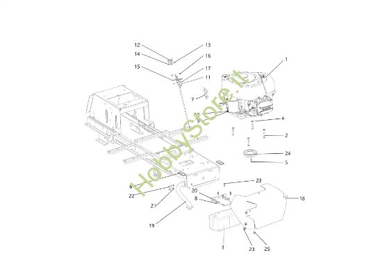Picture of Motore OM 106/16 KH Exclusive Cat. 2021 <!>Trattorino