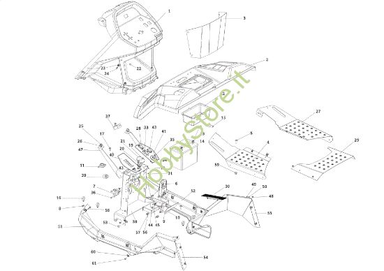 Picture of Cruscotto OM 106/16 KH Exclusive Cat. 2021 <!>Trattorino