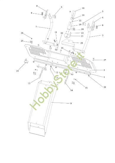 Picture of Raccoglierba OM 106/16 KH Exclusive Cat. 2021 <!>Trattorino